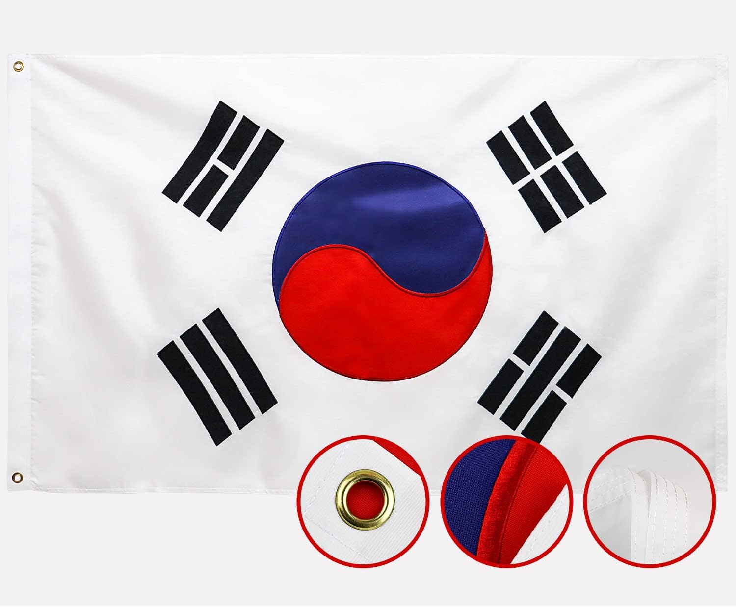 榆林韩国国旗 3x5ft